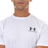 Under Armour tshirt for man אנדר ארמור טישרט בצבע לבן לגבר